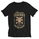 American Legends Garage - Eagle Unisex V-Neck Tee