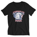 American Made Unisex V-Neck Tee