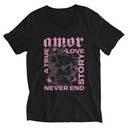 Amor Unisex V-Neck Tee