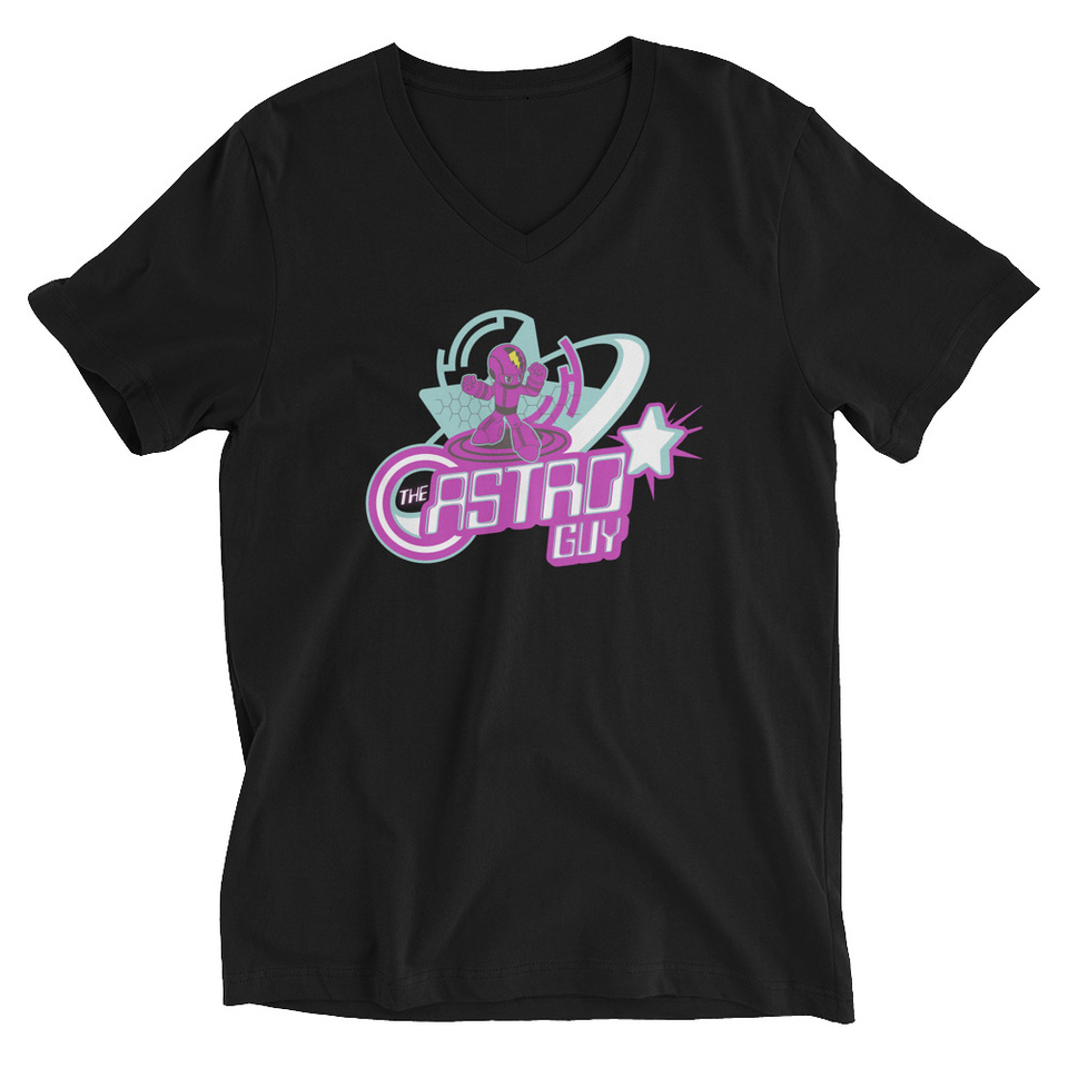 astro guy Unisex V-Neck Tee