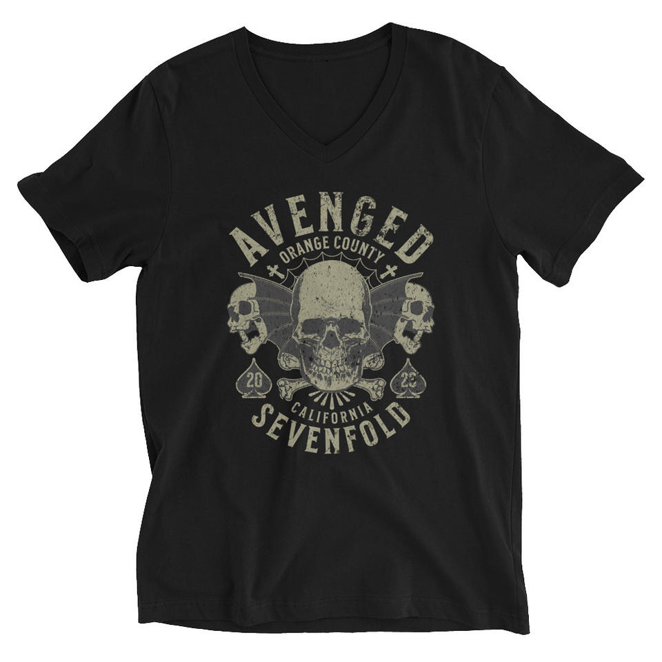 AVENGED SEVENFOLD Unisex V-Neck Tee