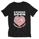 Baby Announcement - Feeding Bottle Unisex V-Neck Tee