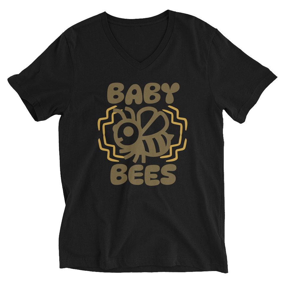 Baby Bees - Cute Insect Unisex V-Neck Tee