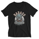 BADASS CAT DAT Unisex V-Neck Tee