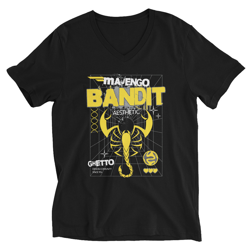 Bandit Aesthetic - Scorpion Unisex V-Neck Tee