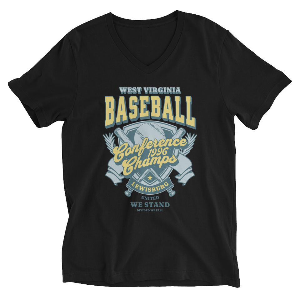 Baseball Conference Championships - Athlectic Badge Unisex V-Neck Tee