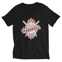 Baseball Mom Unisex V-Neck Tee