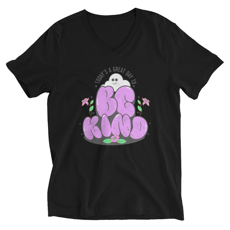 Be Kind Unisex V-Neck Tee