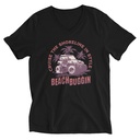 BEACH BUGGIN Unisex V-Neck Tee