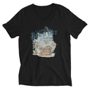 Beach Hut Unisex V-Neck Tee