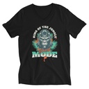 Beast Mode Unisex V-Neck Tee