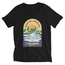 Beautiful Landscape - Outdoor Unisex V-Neck Tee