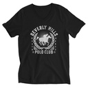 BEVERLY HILLS POLO CLUB Unisex V-Neck Tee
