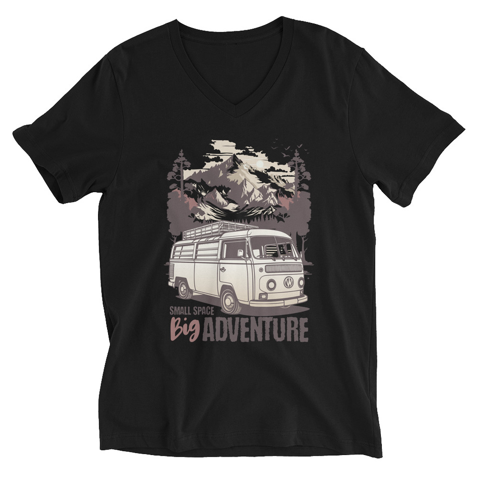 Big Adventure Unisex V-Neck Tee