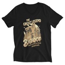 Bigfoot Legend  - Appalachian Forest Unisex V-Neck Tee