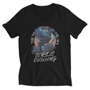 Birds Chirping Unisex V-Neck Tee