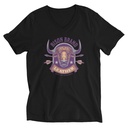 Bison Brand Leather - Animal Unisex V-Neck Tee
