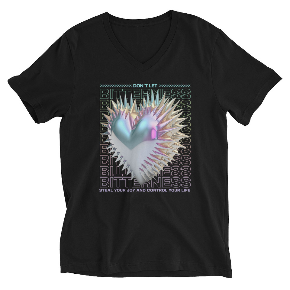 Bitterness Unisex V-Neck Tee