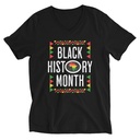 Black History Month - African American Culture Unisex V-Neck Tee