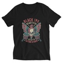 BLACK INK TATTOO Unisex V-Neck Tee