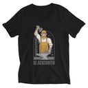 Blacksmith Workshop - Metalwork Unisex V-Neck Tee
