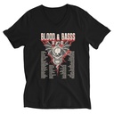 Blood & Basss - Snake and Skull Unisex V-Neck Tee