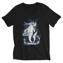 Blue Mermaid - Nautical Unisex V-Neck Tee