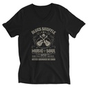Blues Music from the Soul - Guitar Unisex V-Neck Tee