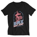 BMX Dirt Jump - Extreme Sports Unisex V-Neck Tee