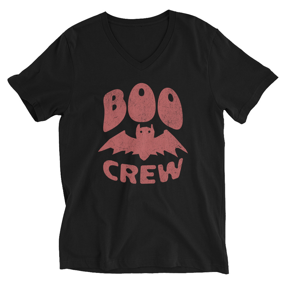 Boo Crew Unisex V-Neck Tee