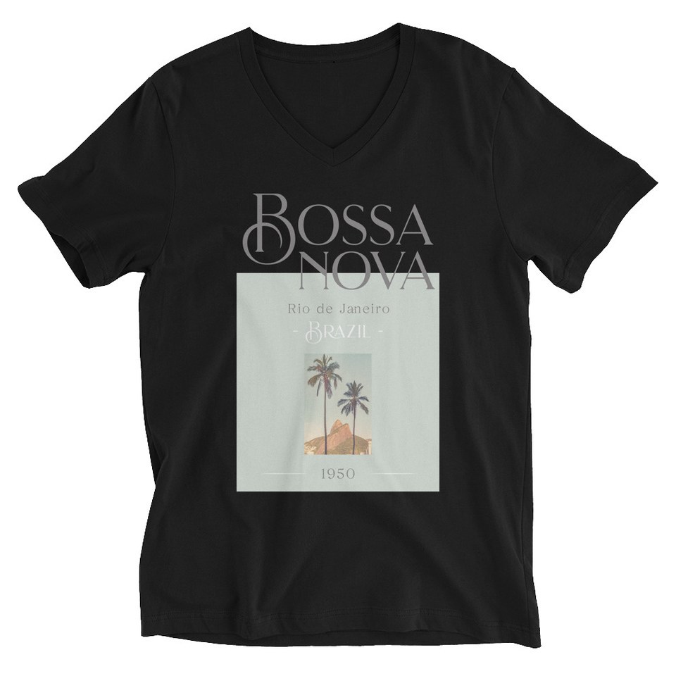 Bossa Nova Unisex V-Neck Tee