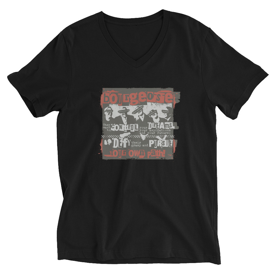 Bourgeoisie Unisex V-Neck Tee