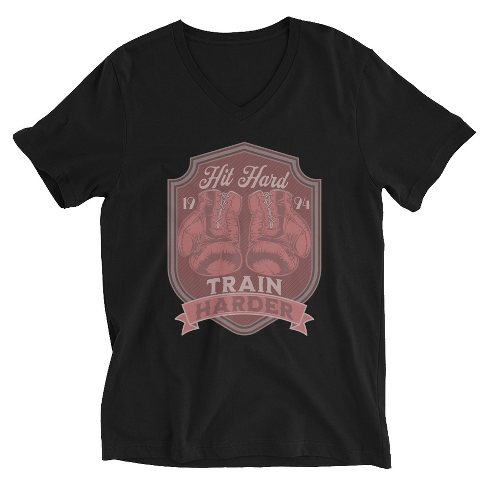 Boxing Training Unisex V-Neck Tee