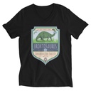 Brontosaurus Conservation Society Unisex V-Neck Tee