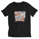 Brooklyn Basketball Team - Athletic Sports Unisex V-Neck Tee