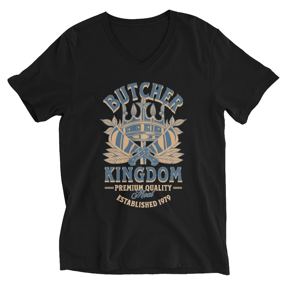 Butcher Kingdom - Royal Unisex V-Neck Tee