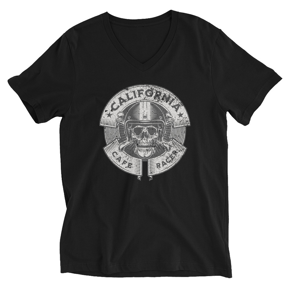 CAFE RACERS FUNNY Unisex V-Neck Tee