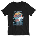California Surfing - Palm Beach Unisex V-Neck Tee