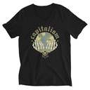 Capitalism - Earth Unisex V-Neck Tee