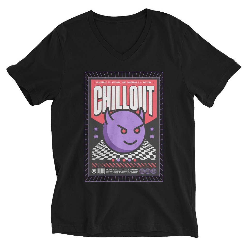 Chillout Streetwear Unisex V-Neck Tee