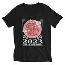 Chinese Lunar Year - Rabbit Unisex V-Neck Tee