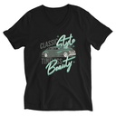 Classic Style Timeless Beauty Unisex V-Neck Tee