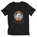 CLOWN LOGO Unisex V-Neck Tee