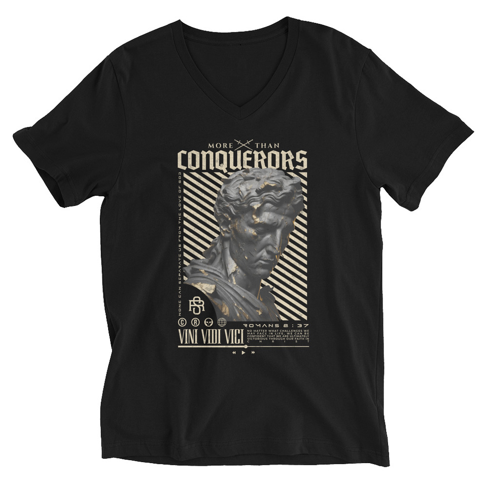 Conquerors Unisex V-Neck Tee