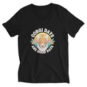 Corgi Days - Funny Animal Unisex V-Neck Tee