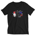Cosmic Love Unisex V-Neck Tee
