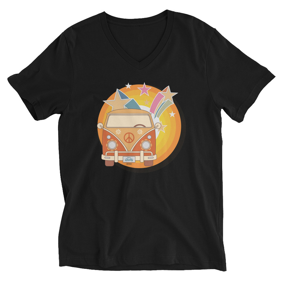 Crafted in Kittl Unisex V-Neck Tee