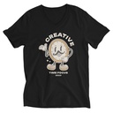 Creative Time Unisex V-Neck Tee