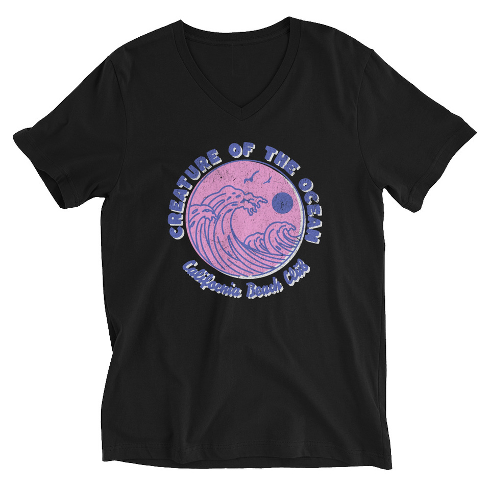 Creature of the Ocean Unisex V-Neck Tee