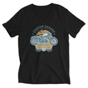Custom Garage - Motorcycle Unisex V-Neck Tee